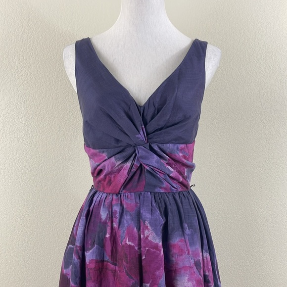Lela Rose Target x Neiman Marcus sleeveless floral evening high low dress size 2 - Picture 2 of 14